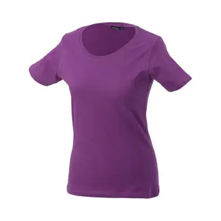 James & Nicholson James And Nicholson Dames/dames Basic T-Shirt (Paars)