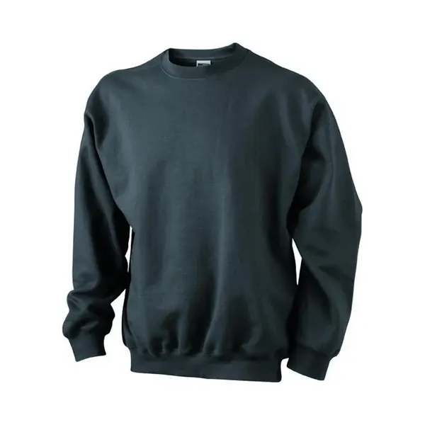 James & Nicholson James And Nicholson Unisex Round Heavy Sweatshirt (Grafiet) thumbnail