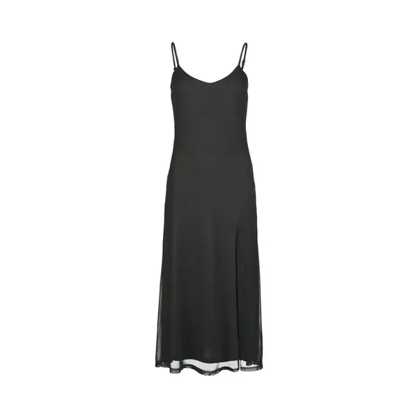 Banned Maxi-jurk - Araxiel Mesh Dress - Xs Tot 4XL - Voor Vrouwen - Zwart thumbnail