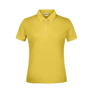 James & Nicholson James And Nicholson Dames/dames Basic Polo Shirt (Geel)