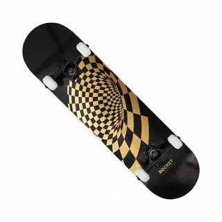 Rocket Skateboards Rocket Skateboard Vortex Foil Gold 8.0