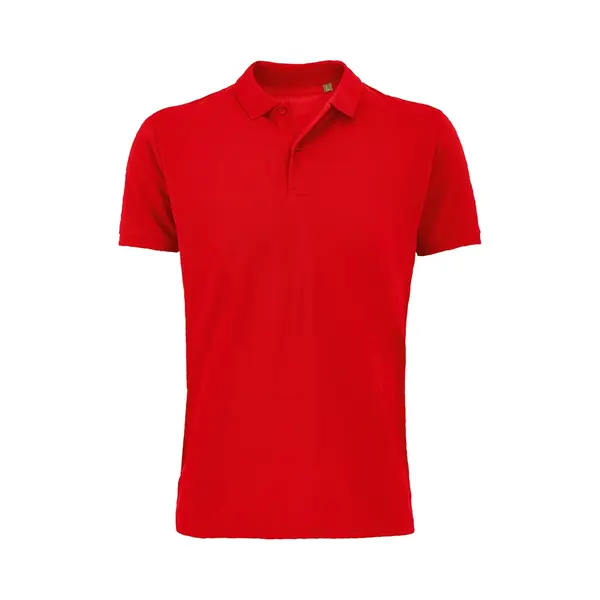 Sol'S Men's Planet Pique Polo Shirt In Red | Size, Small thumbnail