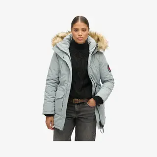 Damenparkajacke Mit Kunstfellkapuze Superdry Everest