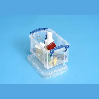 Really Useful Boxes 0.7L Box Transparant