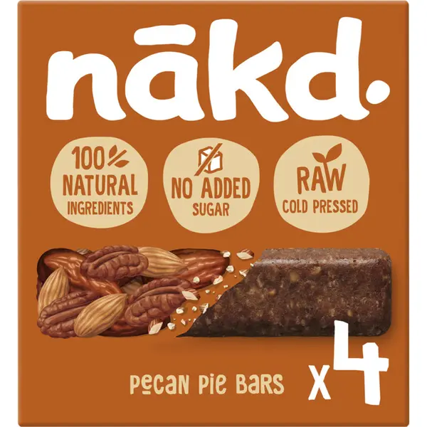 4x Nakd Pecan Pie Reep 4x35g thumbnail