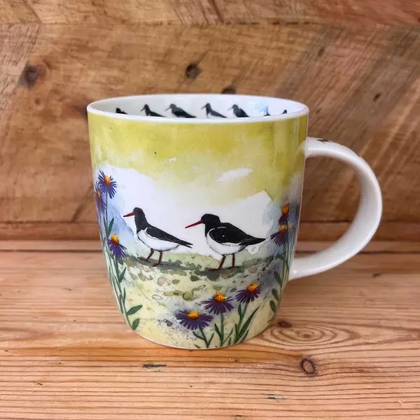 Alex Clark Art Alex Clark Mok Oystercatchers ~ Scholekster thumbnail