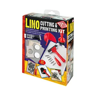 Essdee Lino Cutting & Print Set - Linocut Startset Met Veel Gereedschap