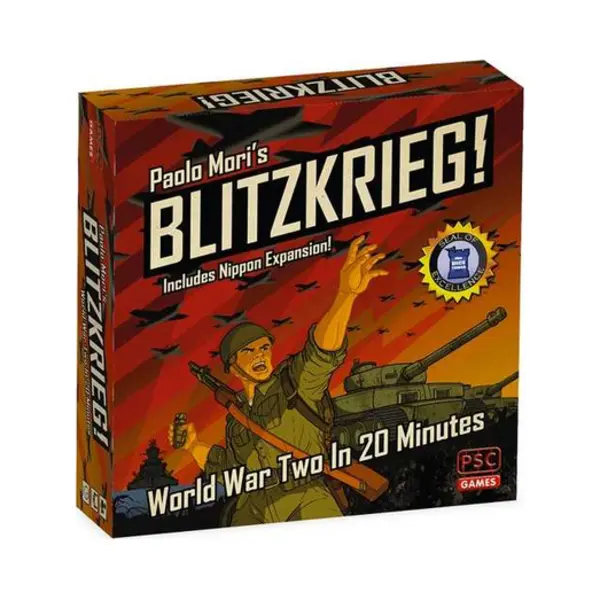 Asmodee Paolo Mori's Blitzkrieg! (Square Edition) Paolo Mori's Blitzkrieg! (Square Edition) Bordspel thumbnail