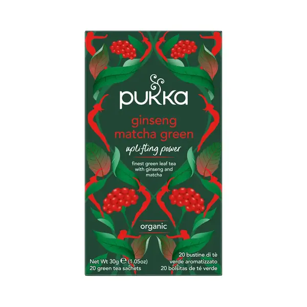 Pukka Thee Ginseng Matcha Green - 20 Stuks thumbnail