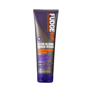 Fudge Professional Clean Blonde Damage Rewind Purple Toning Shampoo 250ml Zakelijk Unisex