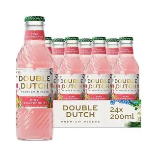 Double Dutch | Pink Grapefruit | Soda | 24 Stuks | 20cl)