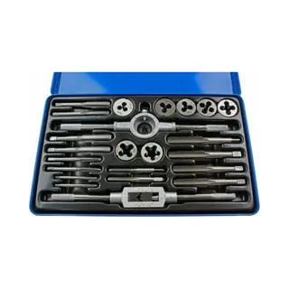 Us Pro B2640 23pc Tap And 23-teiliges Whitworth-Gewindebohrer-Set 2640, Blau