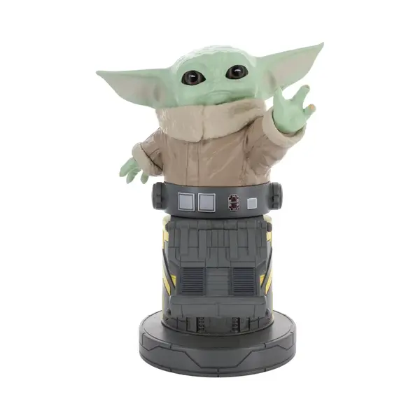 Exquisite Gaming Star Wars The Mandalorian Grogu Figure Clamping Bracket Cable Guy 21cm (PS5), Accessoires Voor Spelcomputers, Groen thumbnail