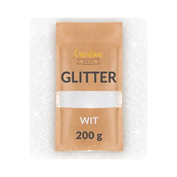 Creative Deco Bastelnaturmaterial 200g Holographischer Glitzerpulver Für Wandfarbe thumbnail