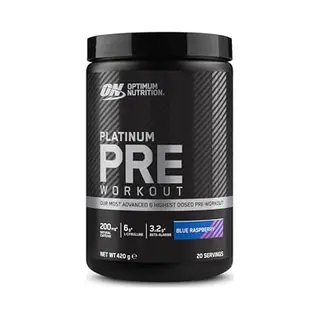 Optimum Nutrition On Gold Standard Pre-Workout Advanced With L-Citrulline, Beta-Alanine And Caffeine, Blue Raspberry, 20 Servings, 420 G