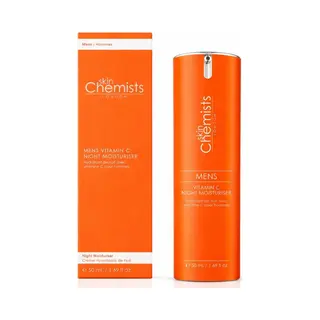 Skinchemists Professional Men's Vitamin C Night Moisturiser 50Ml In White