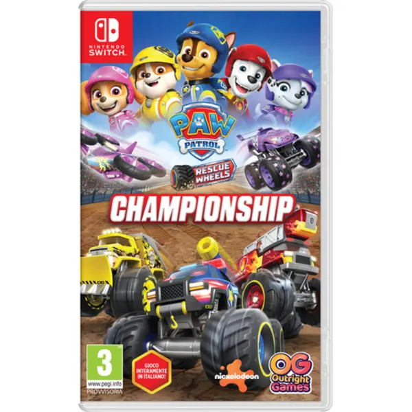 Bandai Namco Entertainment Paw Patrol Rescue Wheels: Championship, Nintendo Switch Standard thumbnail