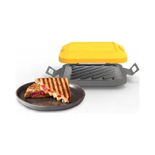 Drew & Cole Clever Micro Toastie Magnetron Toastie-maker – Thermawave-technologie – Antiaanbak-grillplaat – Knapperige Toasties & Snacks In Minutes –
