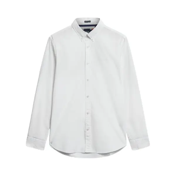 Superdry - Essentials Tailored Lite Overhemd - Heren - Lange Mouwen Shirts thumbnail
