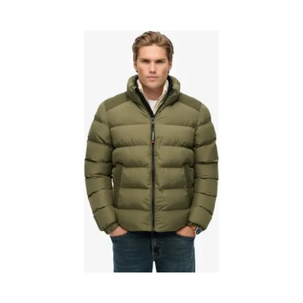 Superdry Für Herren. M5012287A Sport-Pufferjacke Grün (M), Lässig, Polyester thumbnail