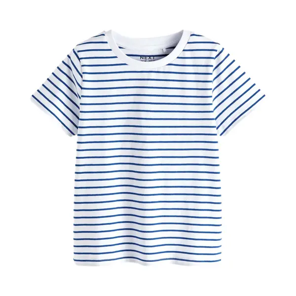 Next Shirt Blauw / Wit thumbnail