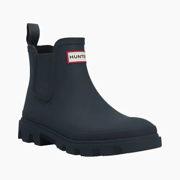 Men's Hunter Downpour Chelsea Rubber Men's Hunter Navy Wellington Boots - Size, 9 thumbnail