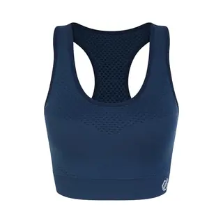 Dare2b Womens Don't Sweat It Iii Sports Bra, Moon Light Denim, M Eu