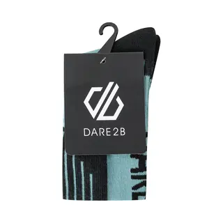 Dare 2b Kids’ Technical Ski Socks, Cotton, Cotton Green, Size, Uk 9-11