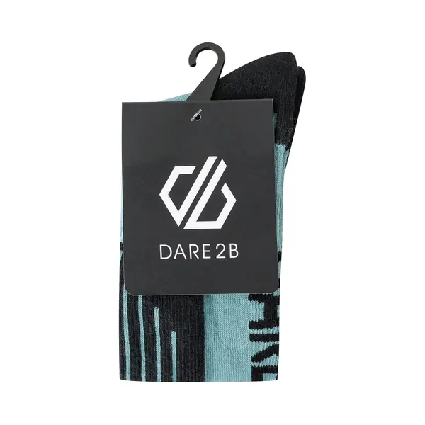 Dare 2b Kids’ Technical Ski Socks, Cotton, Cotton Green, Size, Uk 9-11 thumbnail