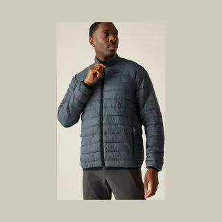 Regatta Mens Hillpack Ii Quilted Jacket Water Repellent Insulated Walking Hiking Coat