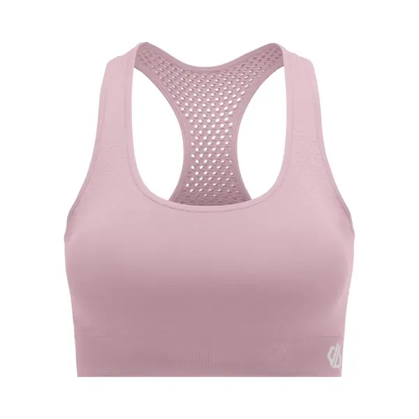 Dare 2b Women's Don't Sweat It Iii Sports Bra Mauve Shadow thumbnail