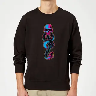 Original Hero Harry Potter Dark Mark Neon Sweatshirt - Black - L