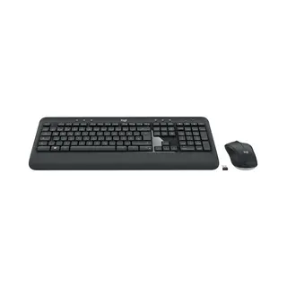 Logitech 920-008675 Tastatur Maus enthalten Universal Rf Wireless Qwertz Deutsch Schwarz, Weiß