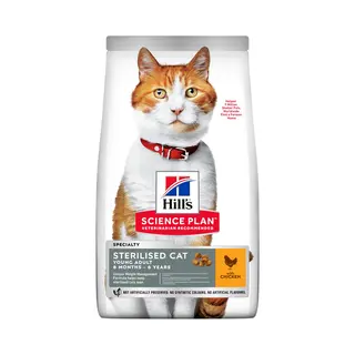 Hills 604123 Katzen-Trockenfutter 7 kg Huhn, Rind