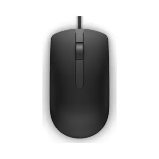 Dell Wired Mouse - MS116 - Black - (Rtl Box)