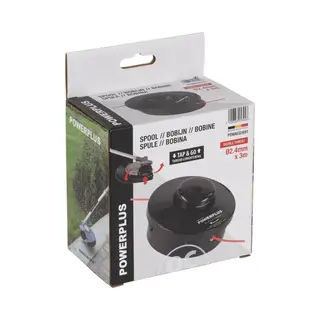 Powerplus POWACG1051 Bobijn - Spoel Voor Grastimmer En Bosmaaier - 60476-60478-xg3012-xg3016-xg3023-xg3025-xg30
