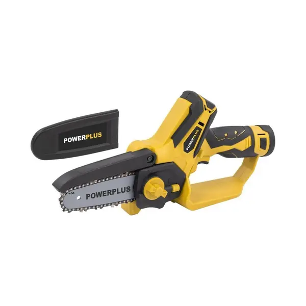Powerplus, Kettingzaag, Accu-takkenzaag 12V 100mm - Incl. 2 Accu's 12V 2.0Ah En Oplader (Accu Kettingzaag) thumbnail