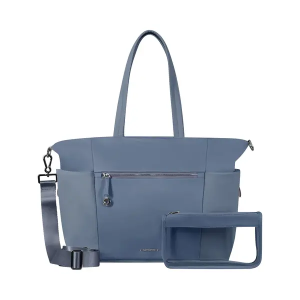 Samsonite Reistas - Move Journey Travel Tote Bag 14inch - 19 L - Storm Blue thumbnail
