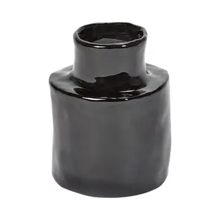 Serax - Vase Héléna - Black - Sandstone - Designer Marie Michielssen