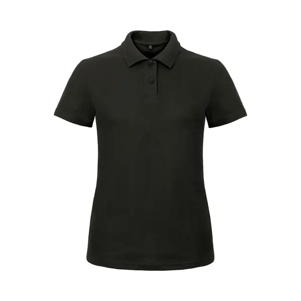 B&C Id.001 Ladies' Polo Shirt CGPWI11 - Black - L thumbnail