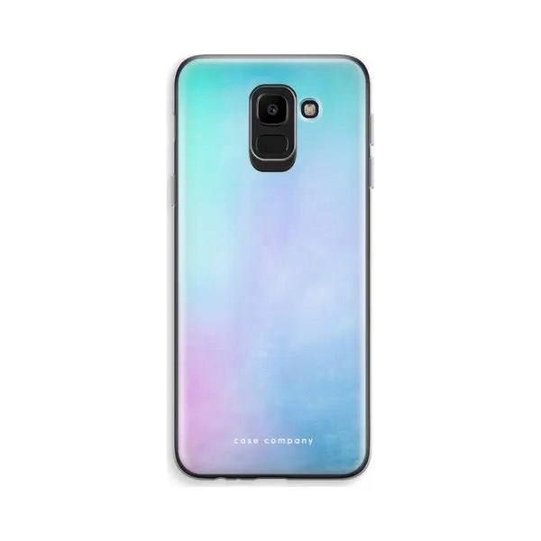 Case Company® - Hoesje Geschikt Voor Samsung Galaxy J6 (2018) Hoesje - Mist Pastel - Soft Cover Telefoonhoesje - Bescherming Aan Alle Kanten En thumbnail