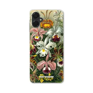 Case Company® - Hoesje Geschikt Voor Samsung Galaxy A06 5G Hoesje - Haeckel Orchidae - Soft Cover Telefoonhoesje - Bescherming Aan Alle Kanten En