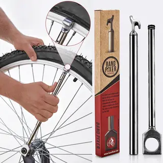 Band Fixer | Bandenlichter | Rvs | Snel Verwisselen Lekke Band | Tot 27" Banden | Alle Fietsbanden