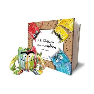 Uitgeverij Clavis Clavis De Kleur Van Emoties. Boek + Knuffel.