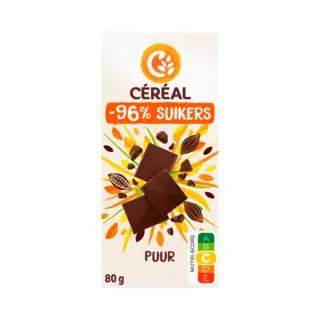 Céréal Cereal Tablet Puur Maltitol Glutenvrij, 80g, 1 Units