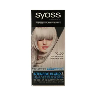 Syoss Color Blond Cool Blonds 10-55 Ultra Platinum Blond Haarverf - 1 Stuk