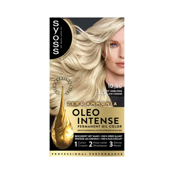 Syoss Oleo Intense Haarverf 10-50 Licht Asblond thumbnail