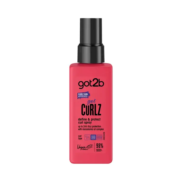 Schwarzkopf Gotcurlz Define & Protect Curl Spray Haarspray Vrouwen 150 ml thumbnail