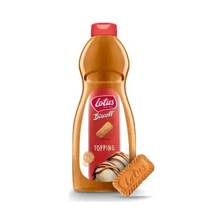 Biscoff - Sweet Spread Topping - Caramelised Biscuit Flavor - Vegan - No Colours Or Added Flavours - 1L, Packaging May Vary