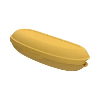 Day To Day Bananendoos Geel - Fruitbox Met Clipsluiting - Bpa-vrije Fruitdoos - Vaatwasbestendig Bananenbox - Gemaakt In België - 220x90x55mm